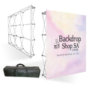 Straight Fabric Banner Wall 2250 x 1520mm - Any design or print of your choice