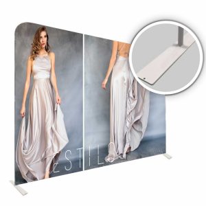 Large Sock Banner Wall D/S 2.2x4m