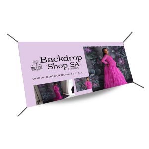 Advertising Banner Glossy PVC 2x1m