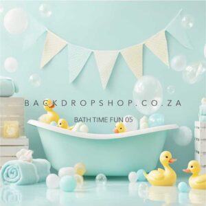 Bath Time Fun 05 Backdrop