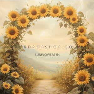 Sunflowers 04 Backdrop