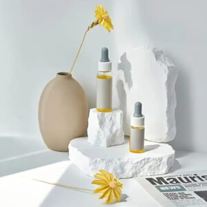 2D Flat 3 pcs set white textured prop set