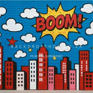 PS Boom superhero