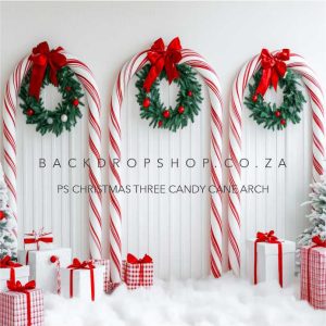 PS Christmas three candy cane arch
