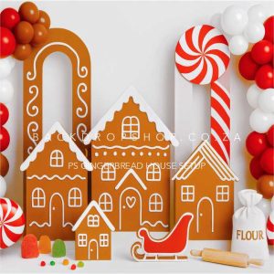 PS Gingerbread house setup