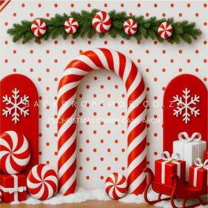 PS Christmas Candy Cane Arch