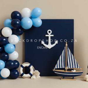 Encanto 358 - Sailor theme birthday balloons