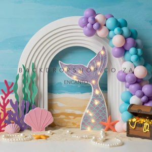 Encanto 381 - Mermaid balloon arch
