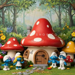 Encanto 403 - Smurf mushroom forest birthday
