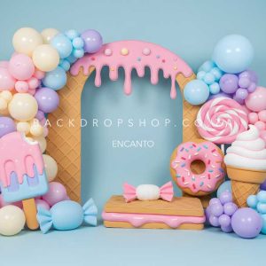 Encanto 420 - Ice cream candy fun birthday balloons