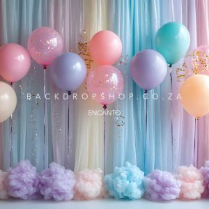 Encanto 423 - Pastel balloons
