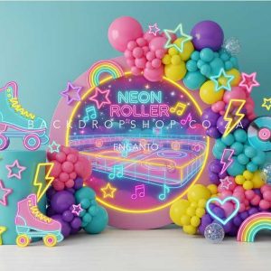 Encanto neon rollerskater