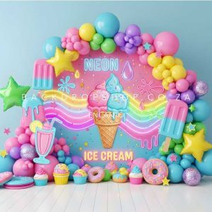 encanto ice cream neon