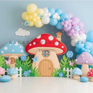 encanto mushroom house